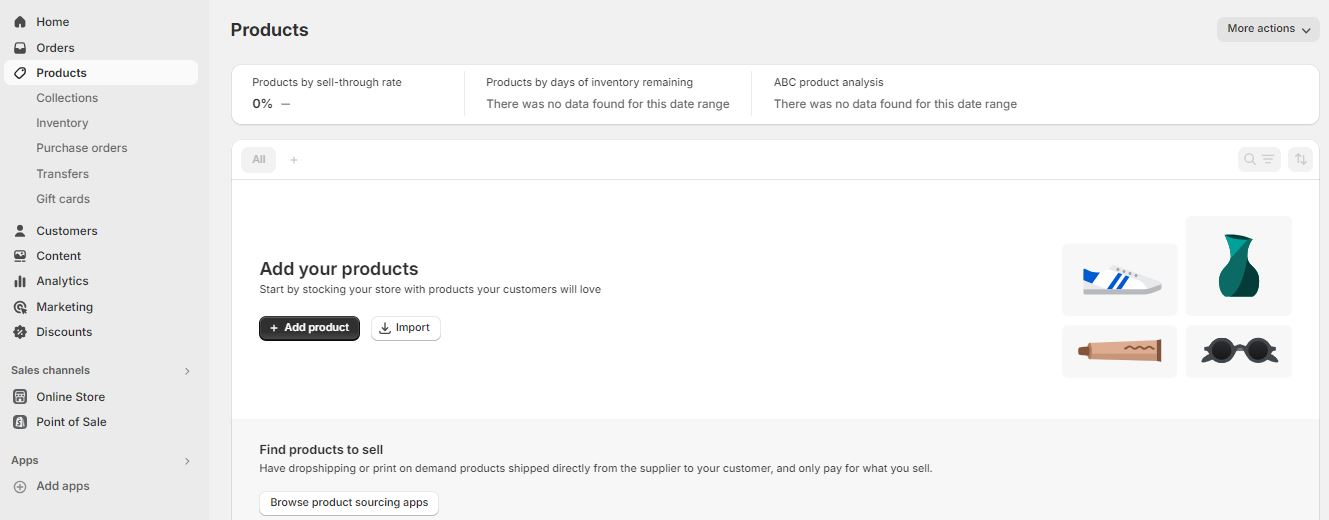 Step 5: Add Items to Sell